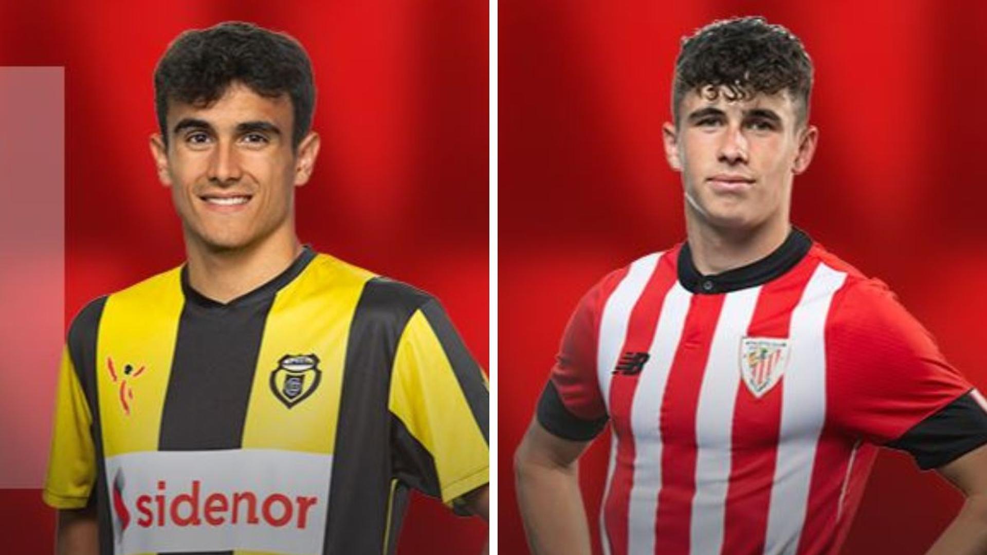 El Athletic cede a dos canteranos a la Sociedad Deportiva Logroñés El